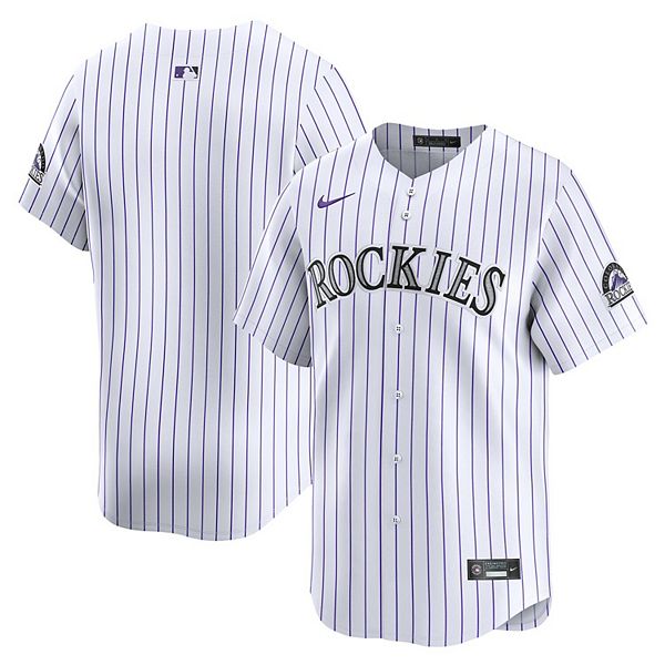 

Мужская белая домашняя футболка Colorado Rockies Limited Nike