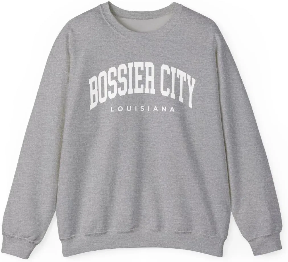 

Боссиер-Сити Луизиана взрослый унисекс свитшот CUSTOMI