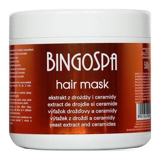 

Маска для волос Дрожжевой экстракт, 500 г Bingospa