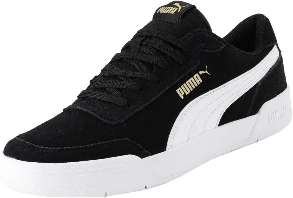 Кроссовки Puma Caracal унисекс для взрослых, P Black P White P Team Gold