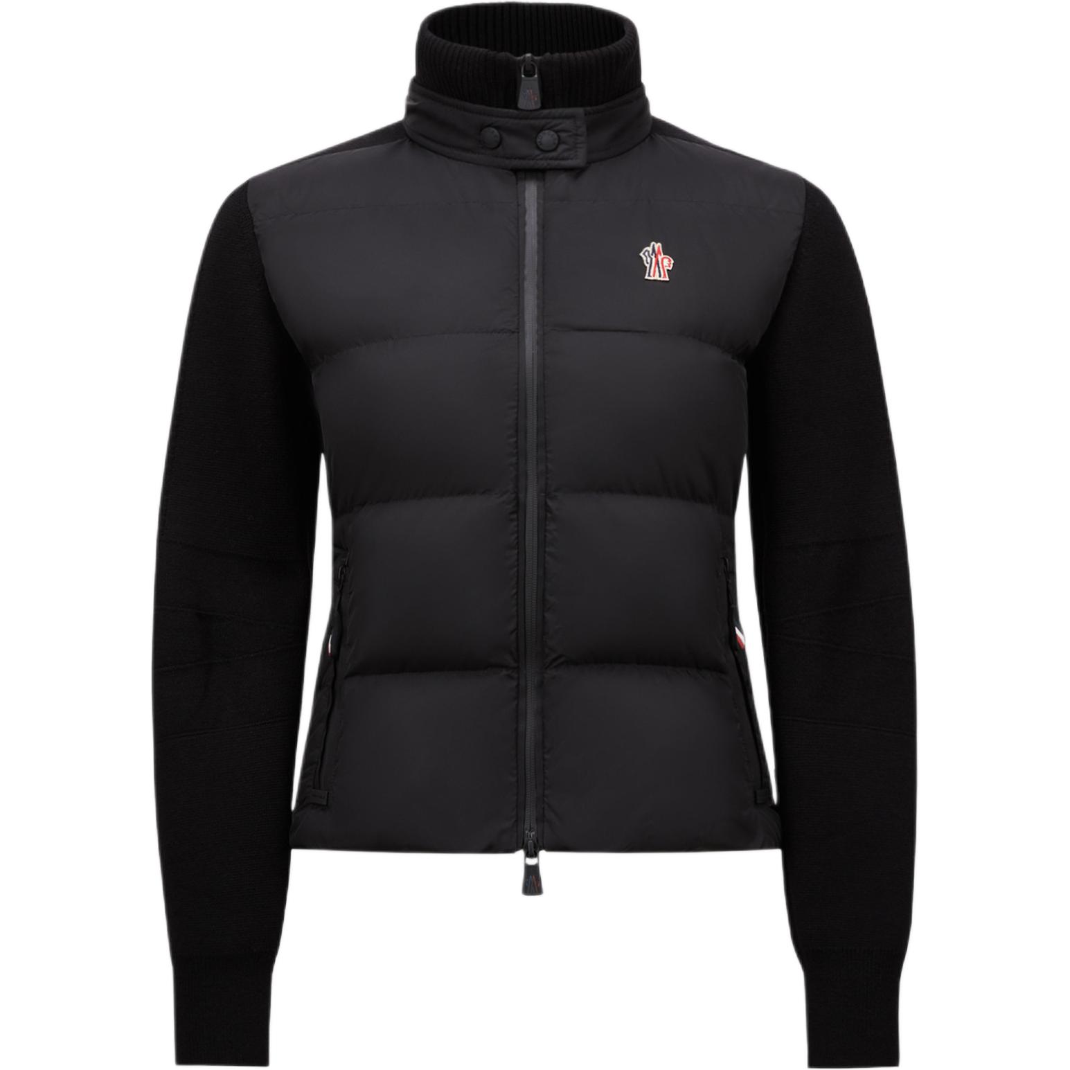 

Moncler Grenoble Вязаный кардиган с подкладкой, Black