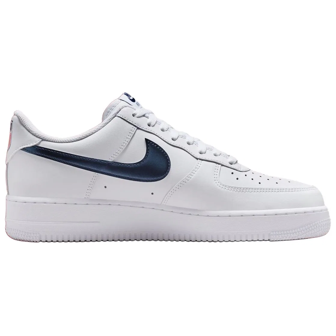 Кроссовки для скейтбординга Nike Air Force 1 Low White Red Blue — фото 3