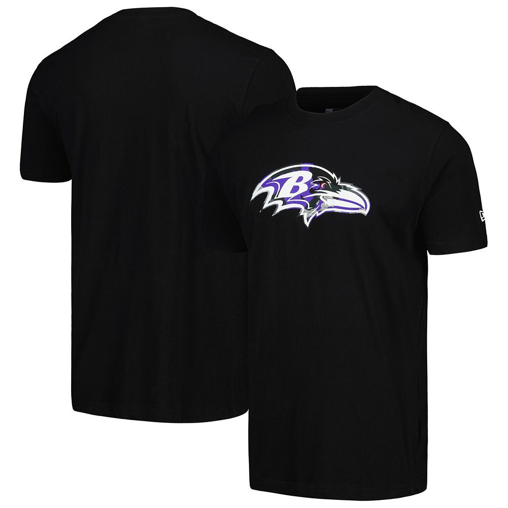 

Мужская черная футболка с камуфляжным логотипом New Era Baltimore Ravens, цвет Rav Black