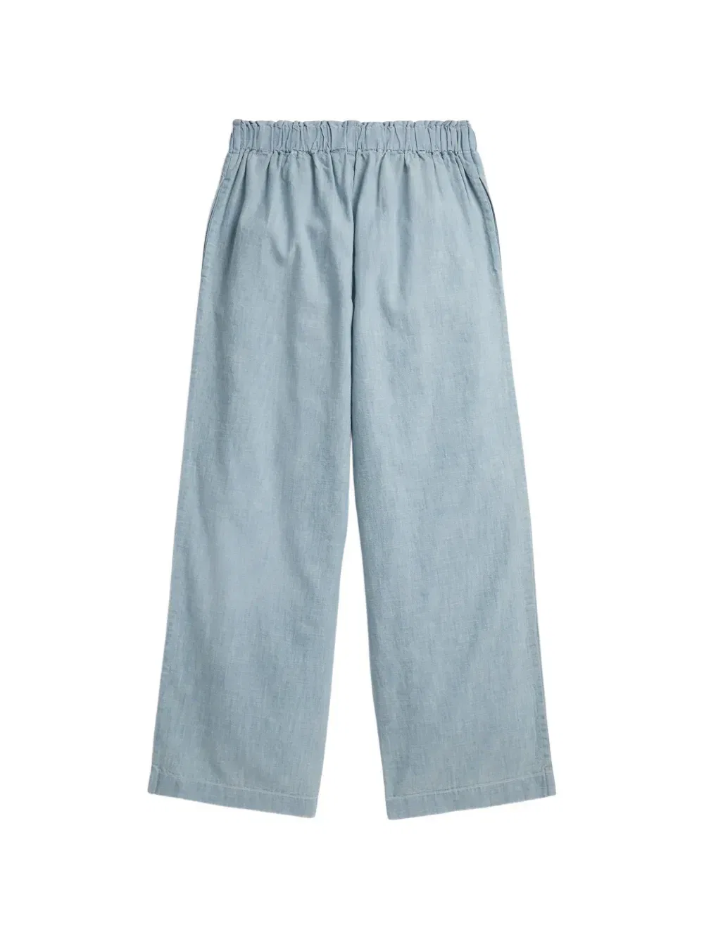 Широкие брюки с кулиской Polo Ralph Lauren Kids, синий — фото 2