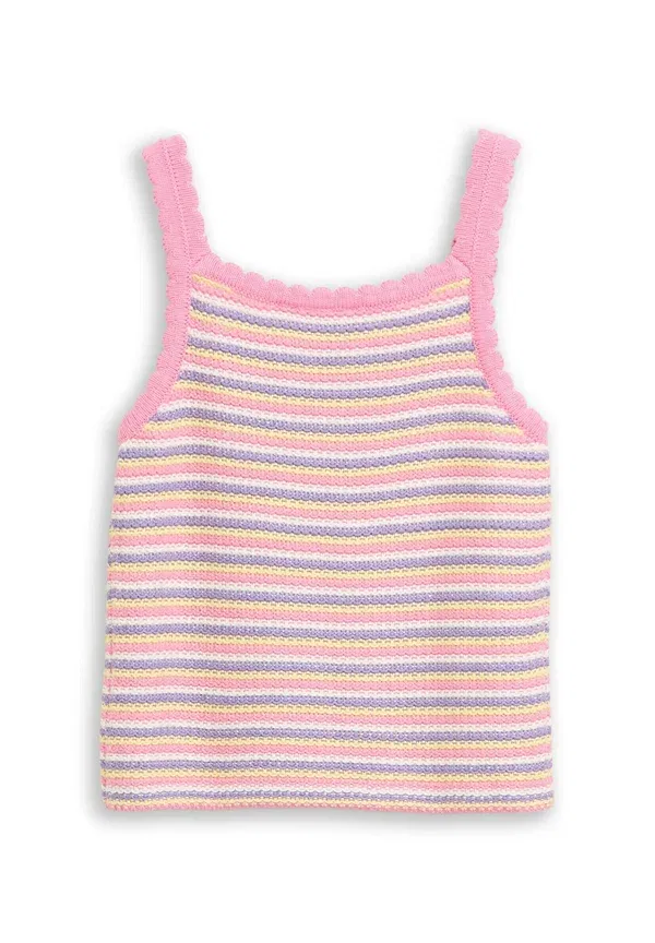 Джемпер Tom Tailor, мультиколор вязаный в полоску — фото 2