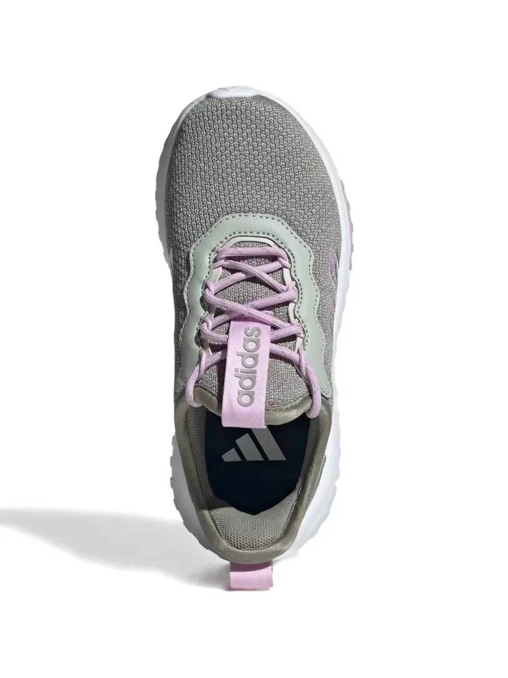 Кроссовки Kaptir Flow 20 на шнуровке Adidas Kids, серый — фото 4
