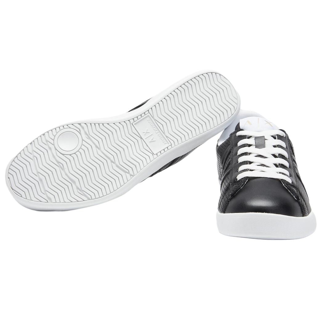 Кроссовки EMPORIO ARMANI Skateboarding Shoes Men Low-top Black, черный — фото 4