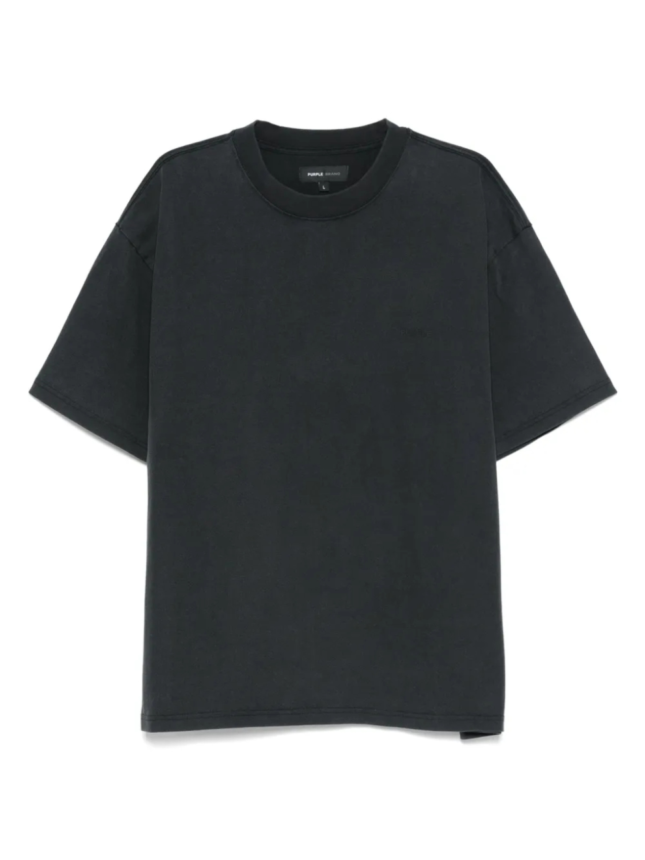 

Футболка из хлопка Purple Brand, черный