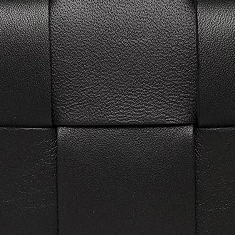 Сумка через плечо из телячьей кожи черная Bottega Veneta — фото 4