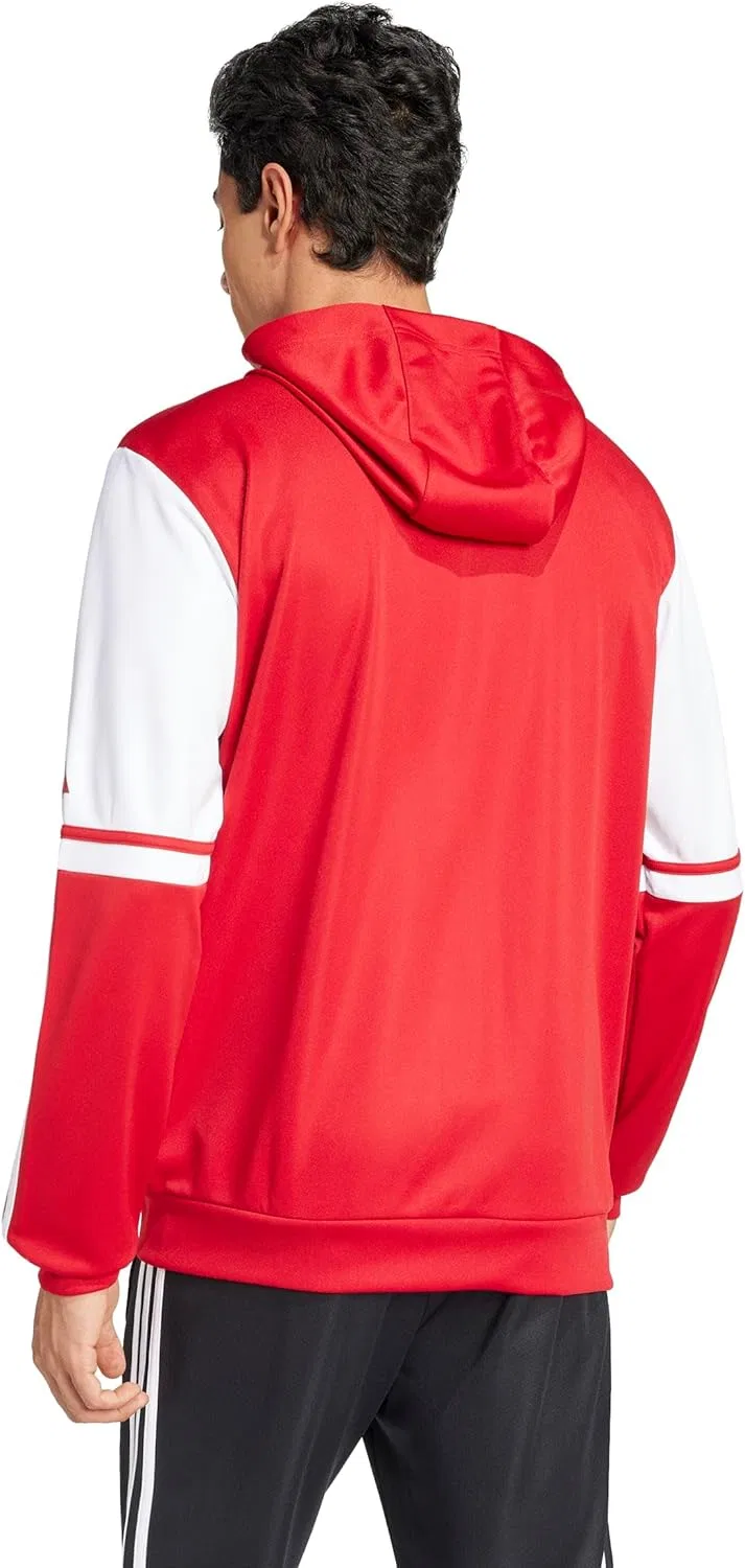 Худи мужское adidas, Team Power Red 2/White — фото 2