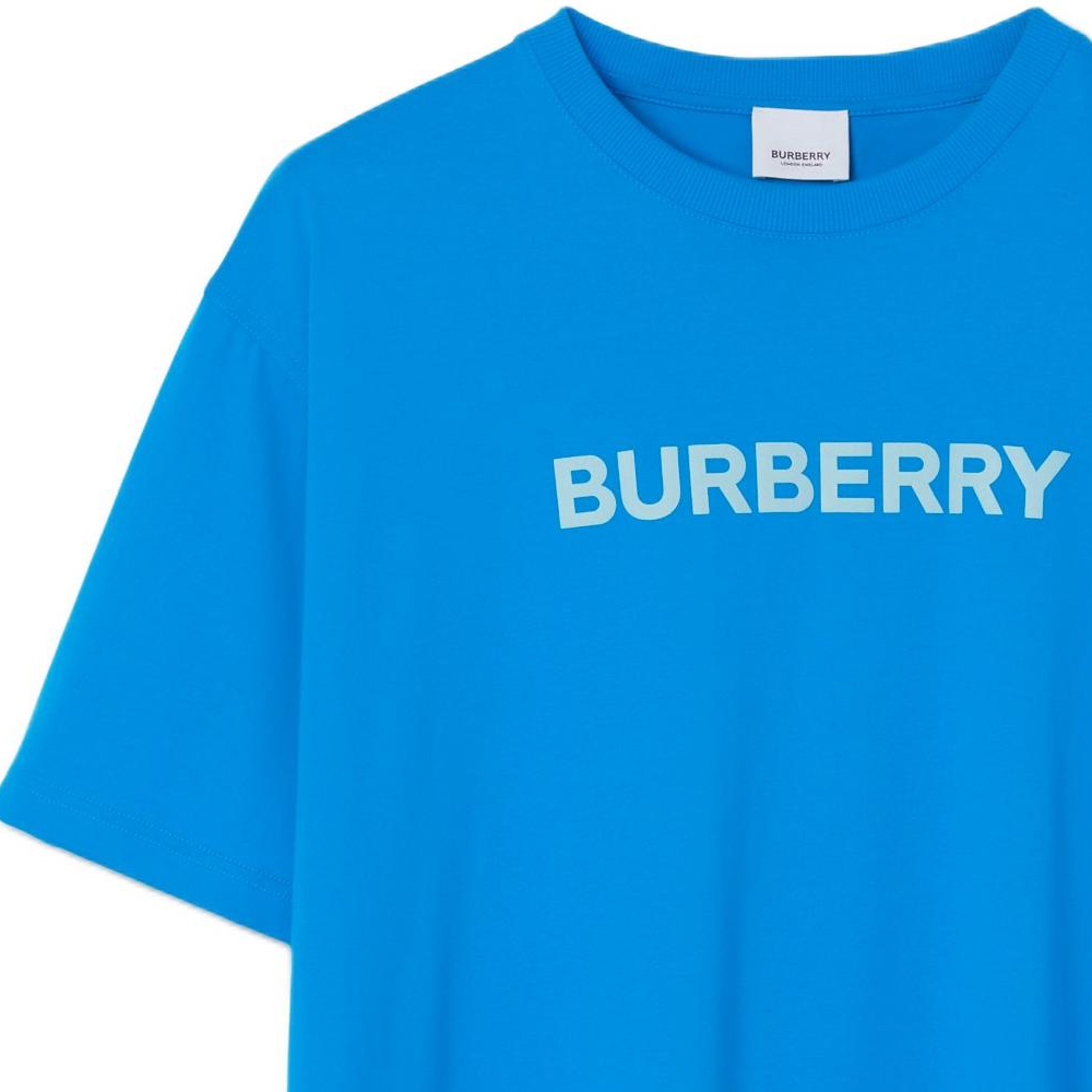 

Футболка с логотипом Burberry, Активный синий