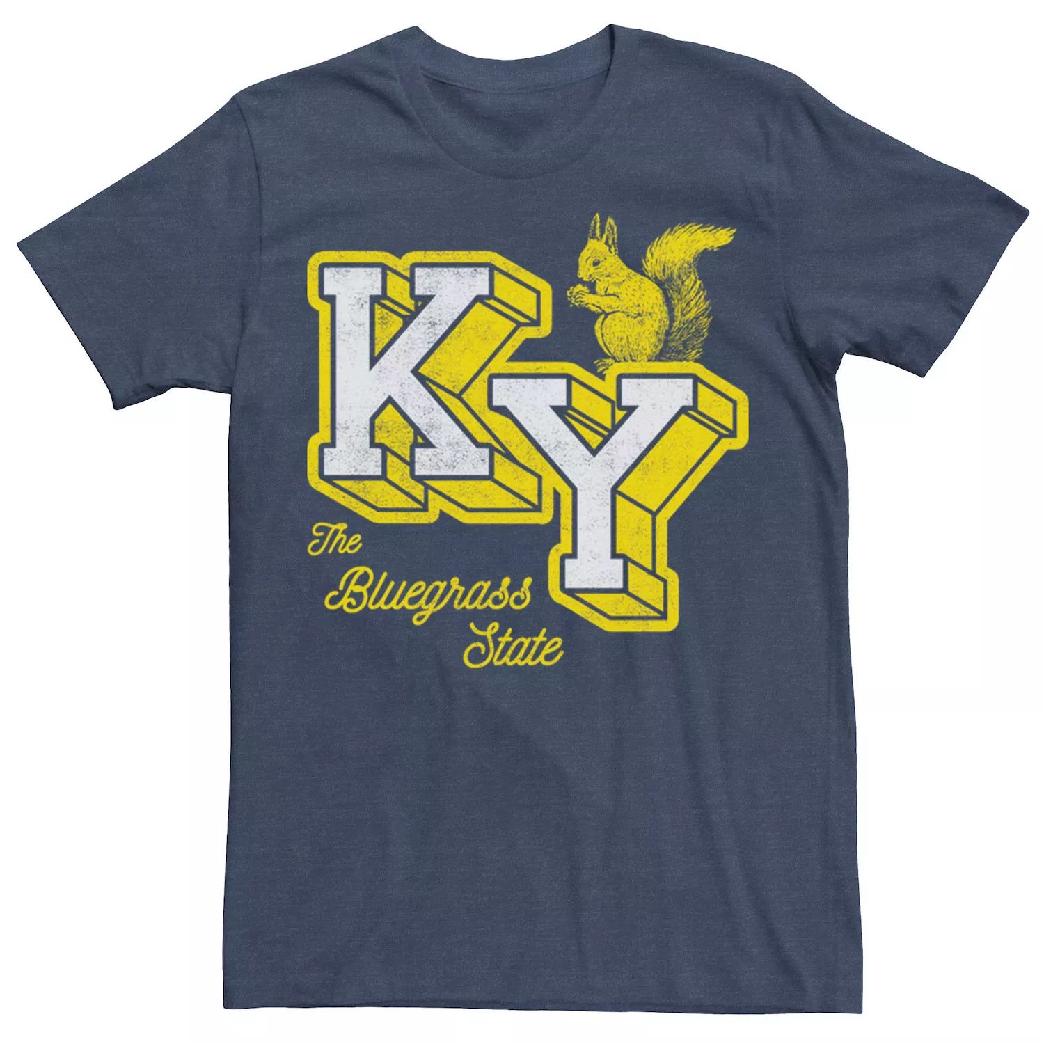 

Мужская университетская футболка Kentucky KY The Bluegrass State Collegiate Tee Licensed Character