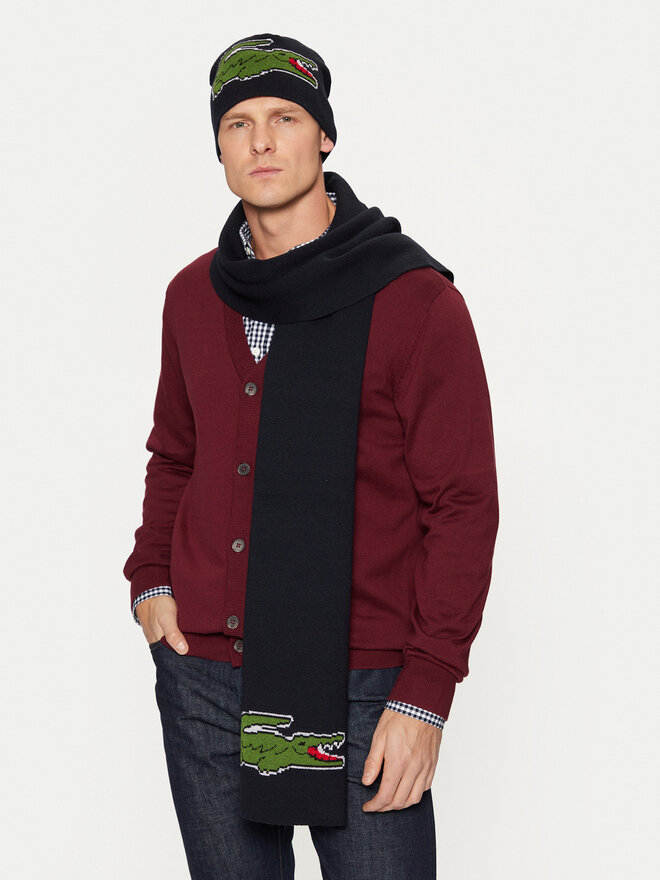 

Зимняя шапка Lacoste y bufanda RB1515-00, темно-синий