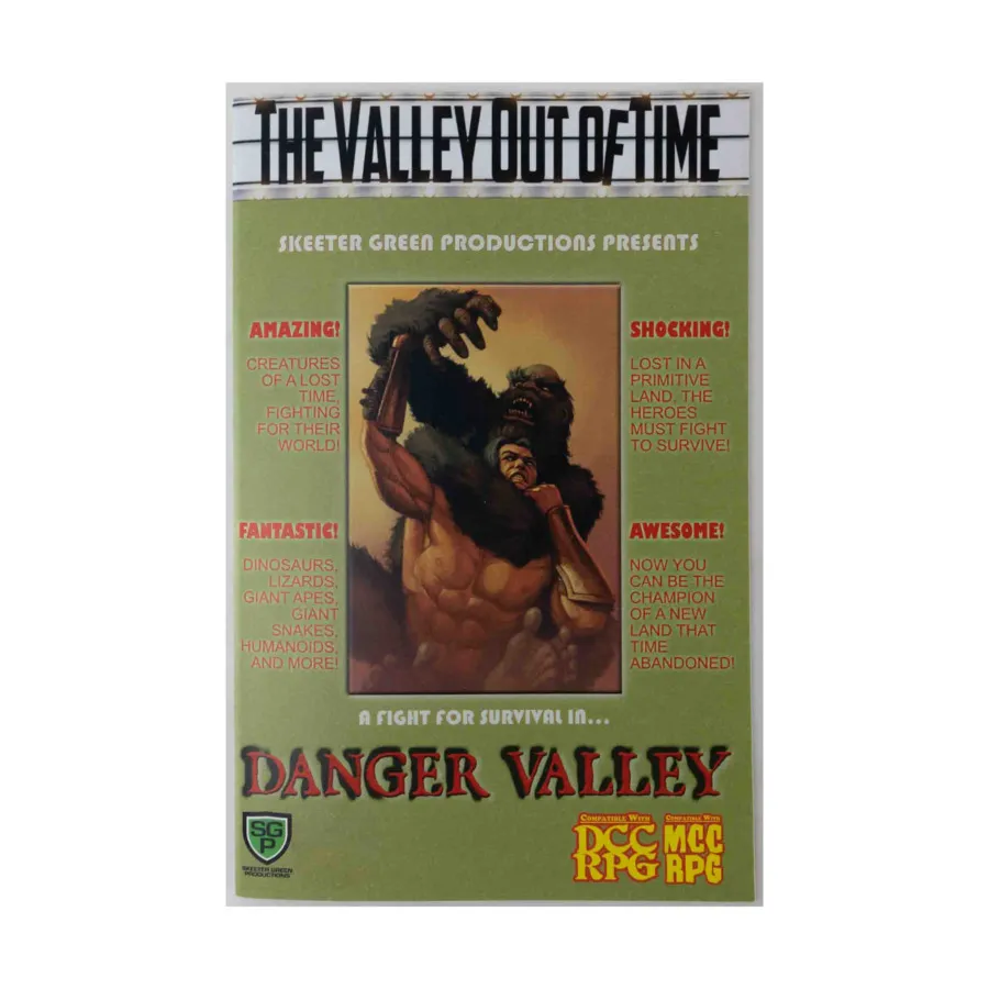 

Valley Out of Time Vol. 3 - Danger Valley, Valley Out of Time - Mutant Crawl Classics (Skeeter Green Publishing), мягкая обложка