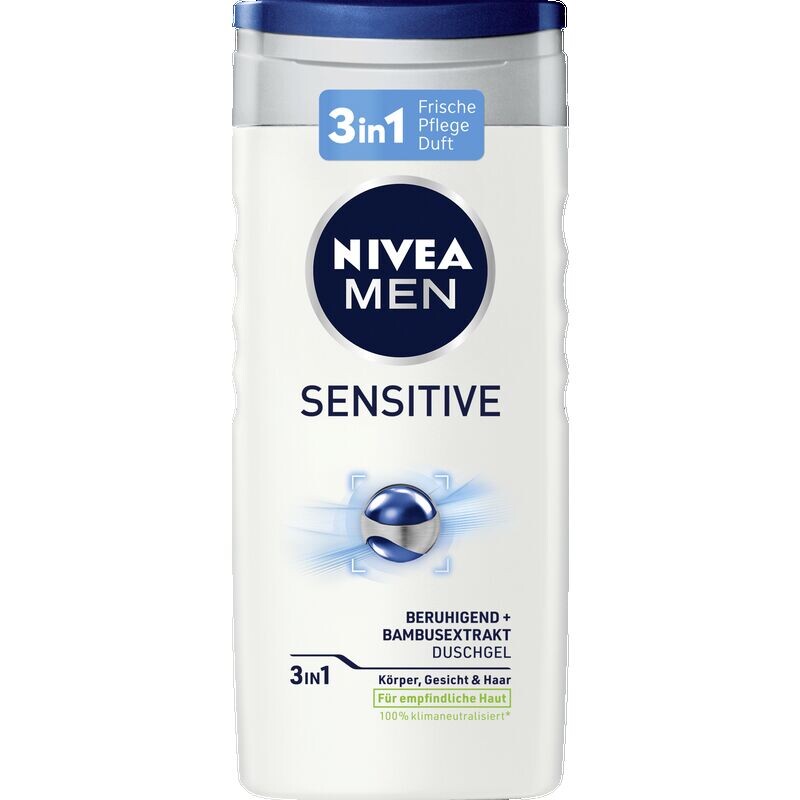 

Гель для душа чувствительный NIVEA, 250 ml