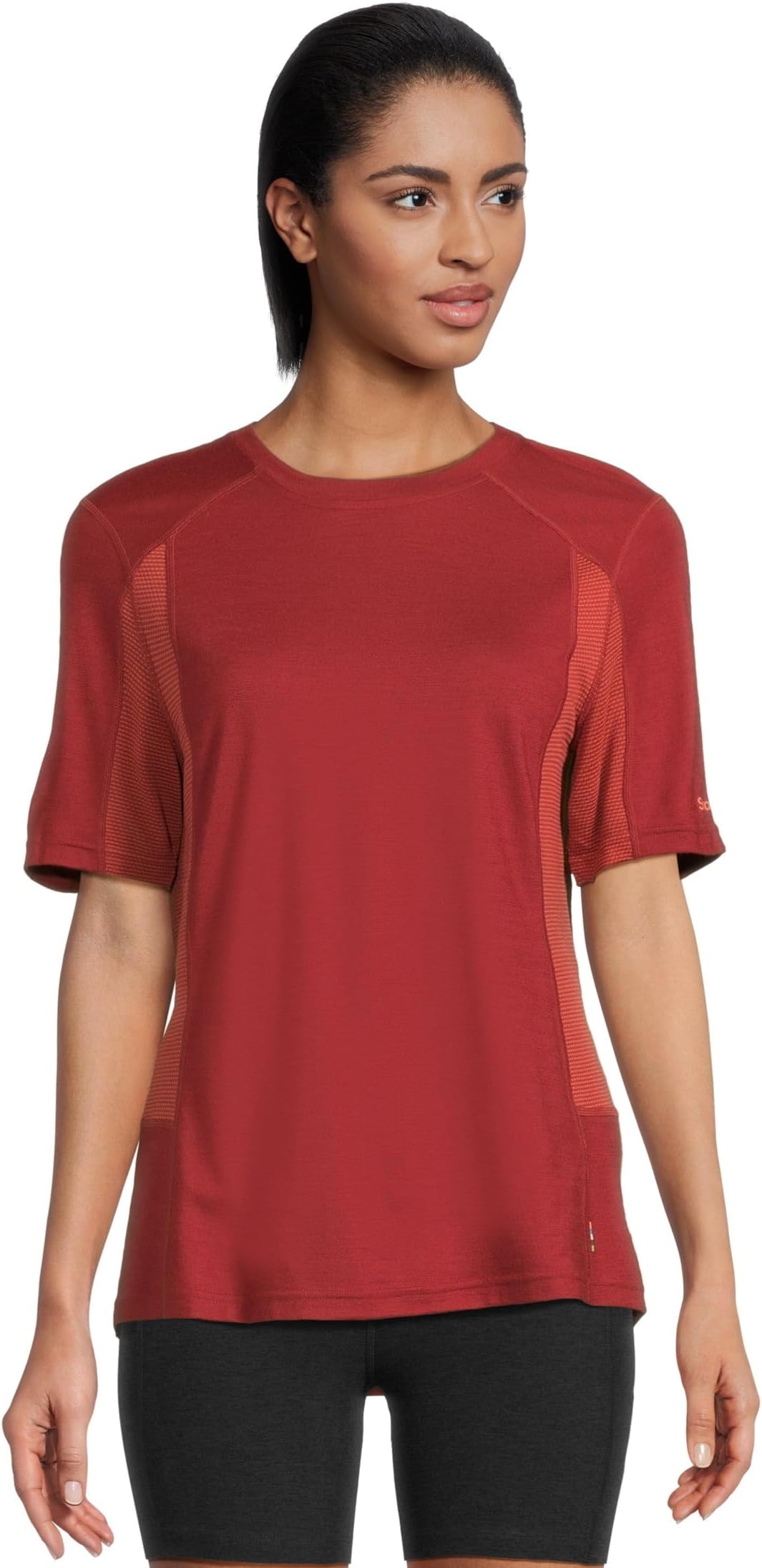 

Женская майка для горного велосипеда с коротким рукавом Smartwool, Currant