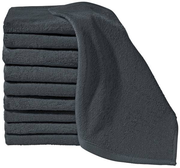 

Мини-полотенца Erwin Müller 10er-Pack 161522, 30x1x30 см, антрацитовый