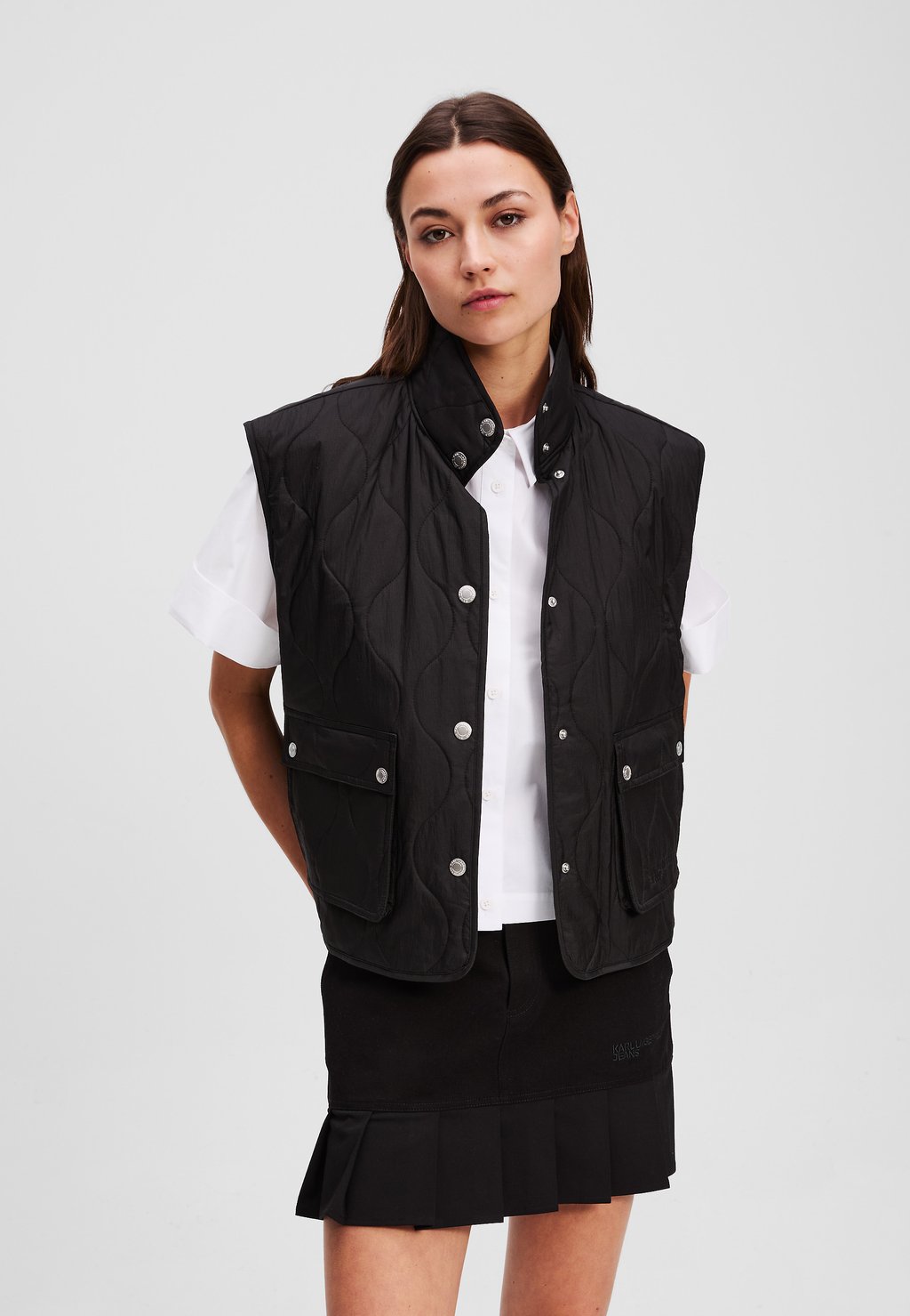 

Жилет KARL LAGERFELD JEANS, черный