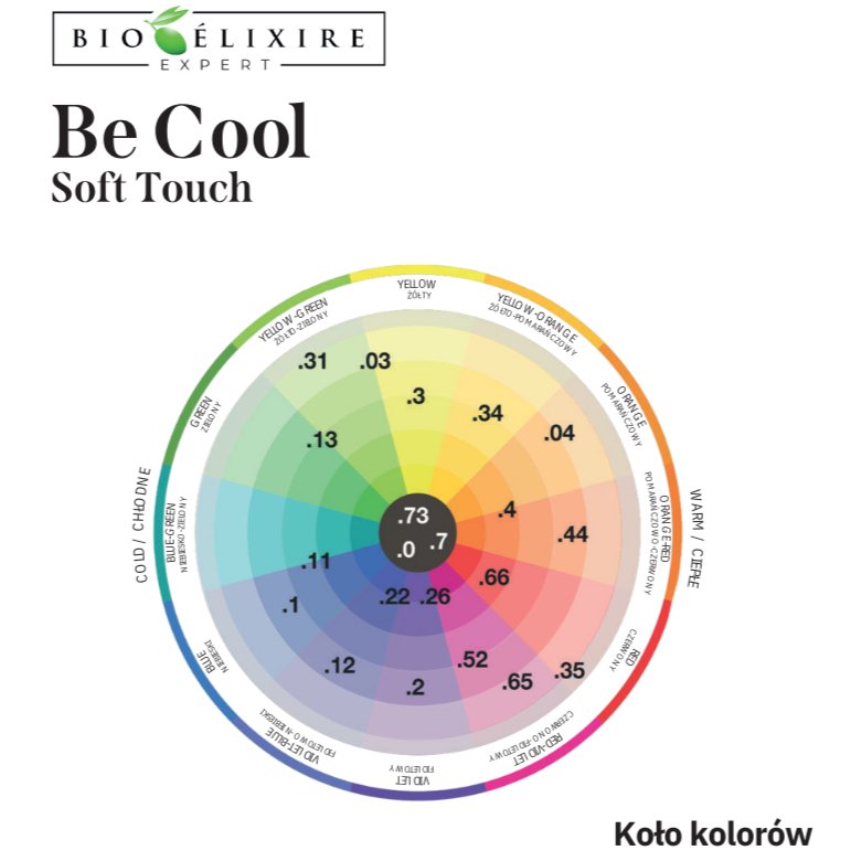 BIOELIXIRE Кислотная краска для волос Be Cool SOFT TOUCH - 8.0 Светло-русый - 60 мл — фото 4