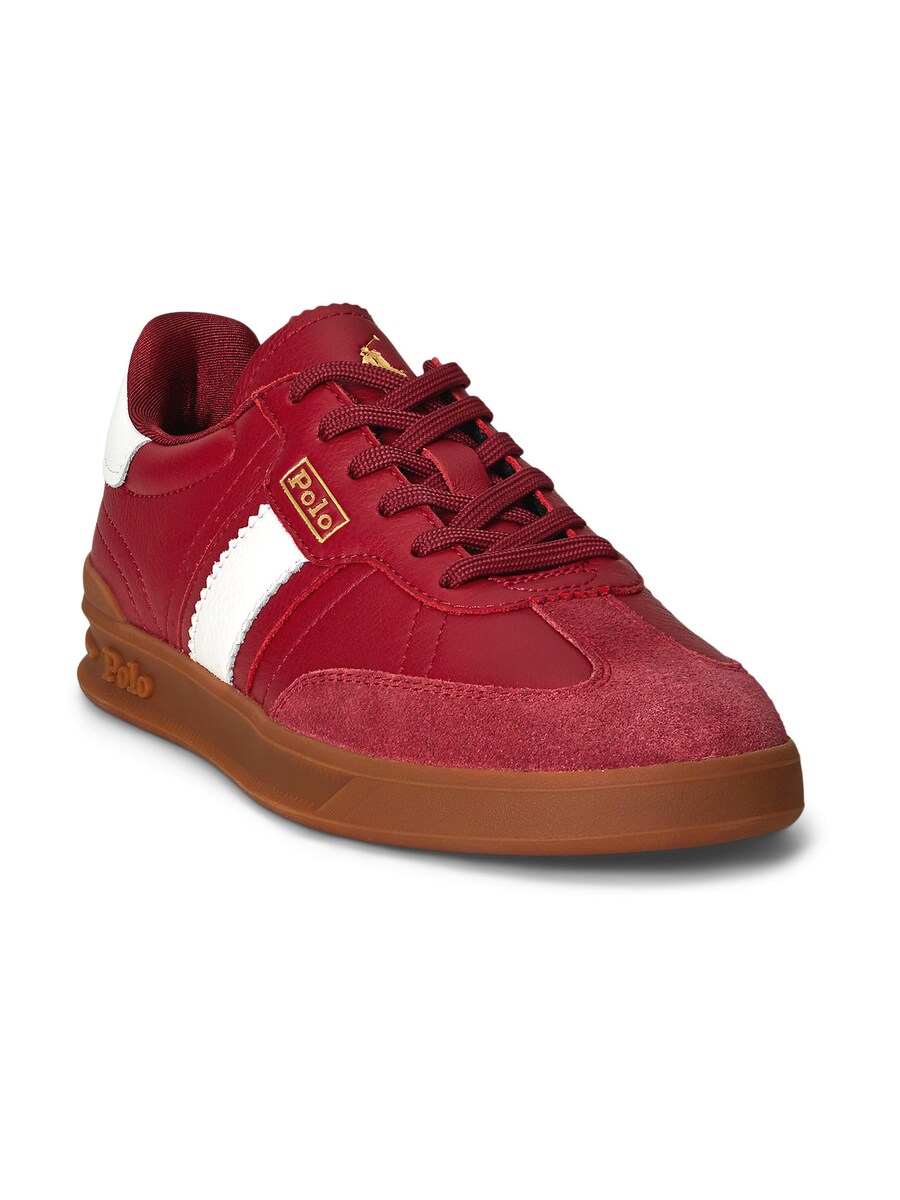 Кроссовки Polo Ralph Lauren AERA, Burgundy — фото 4