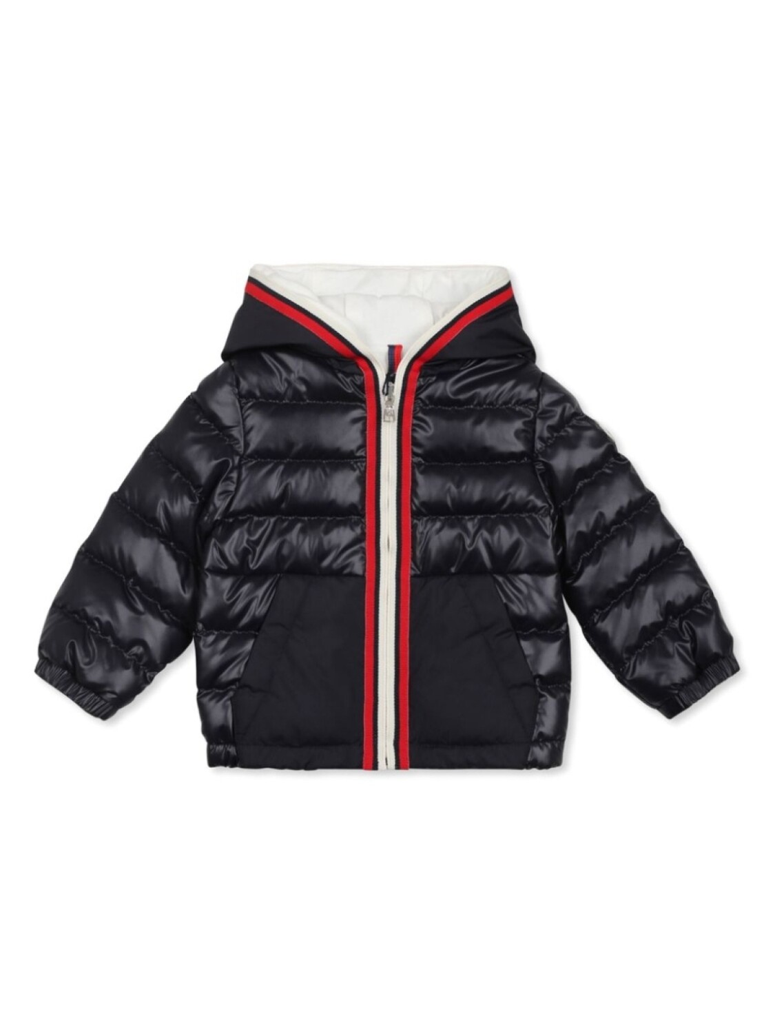 

Куртка-стеганая с капюшоном Moncler Enfant, синий