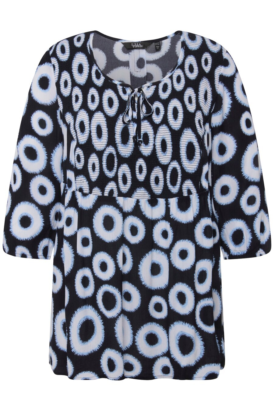 

Топ Ulla Popken Shirt, цвет marine blue/light purple