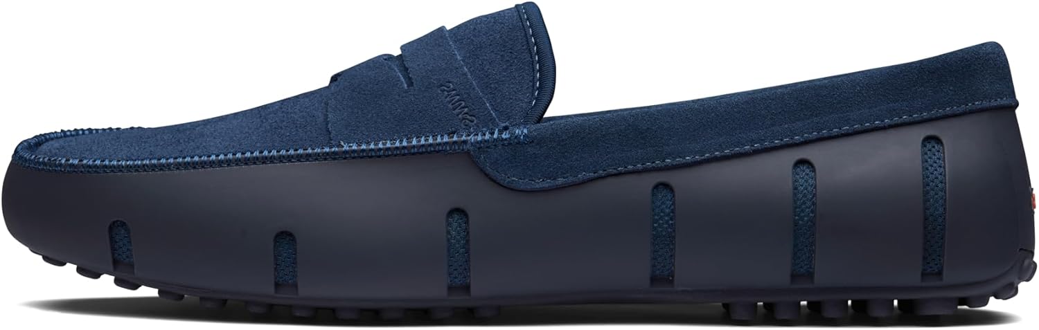 

Мужские лоферы SWIMS Penny слипоны мокасины Классические корабельные/декомочные туфли для мужчин, синий