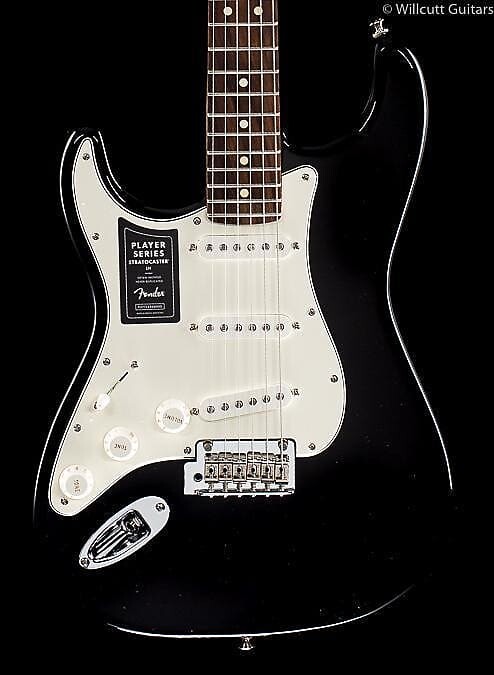 

Электрогитара Fender Player Stratocaster Black Pau Ferro Lefty - MX21202094-7.83 lbs