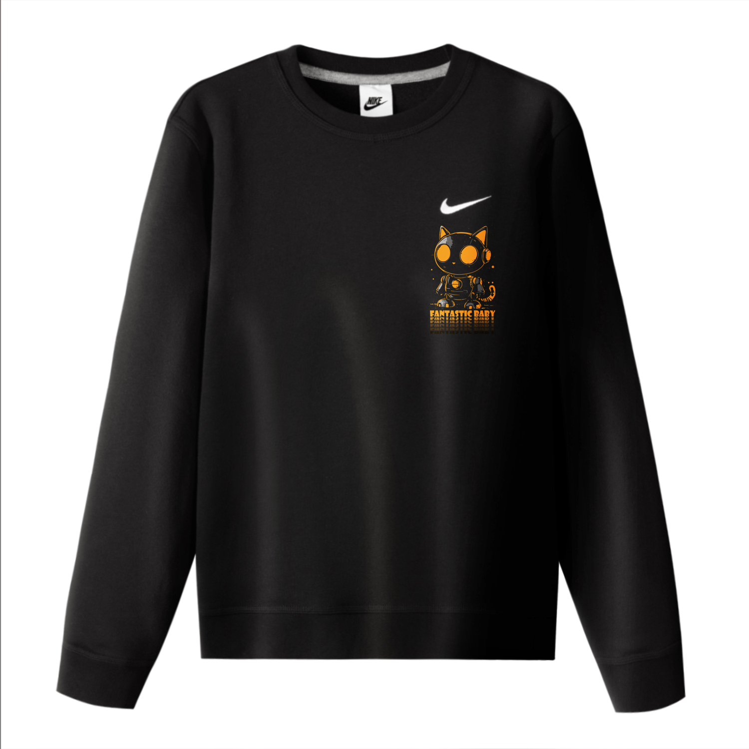 

Унисекс худи Nike черное