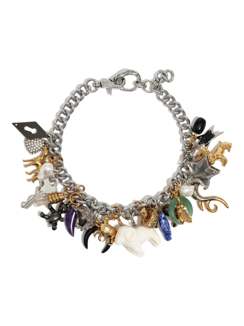 

Цепочка с подвесками Bimba y Lola, серебряный