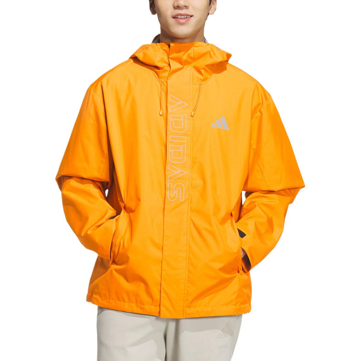 

Adidas Повседневная куртка унисекс темно-оранжевая, Dark Orange