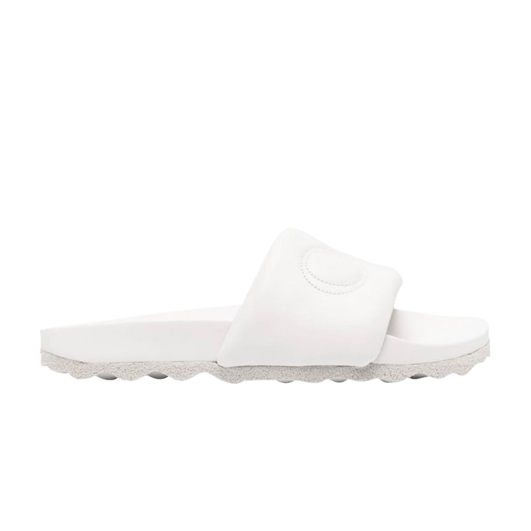 

Сандалии Off-White Off-White Bookish Leather Slider 'Light Grey', серый