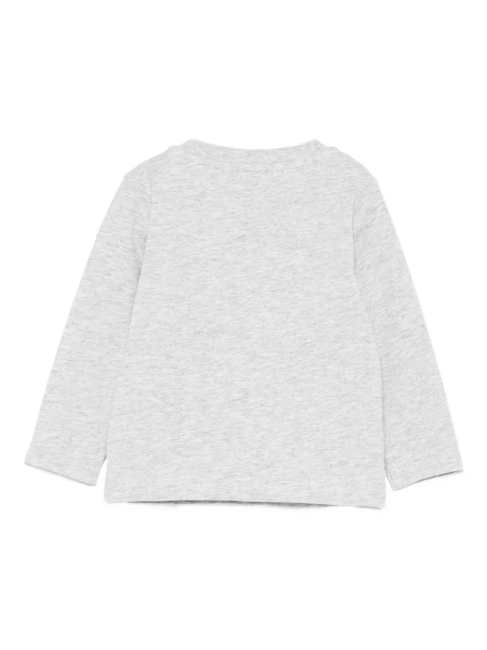 Футболка с длинными рукавами и принтом Stella Mccartney Kids, серый — фото 2