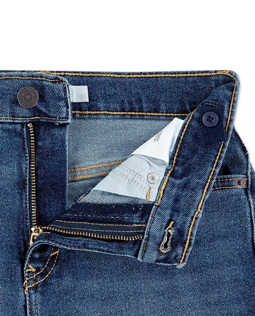 Широкие расклешенные джинсы с высокой талией Levi's, синий — фото 3