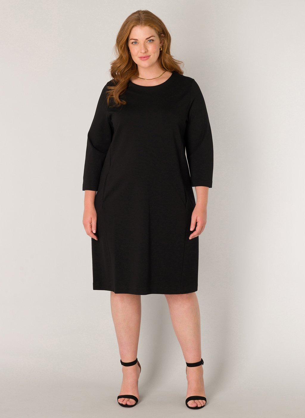 

Повседневное платье ONE PIECES ADDY BASE LEVEL CURVY, черный