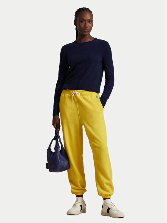 Спортивные брюки обычного кроя 211935585014 Polo Ralph Lauren, желтый — фото 2