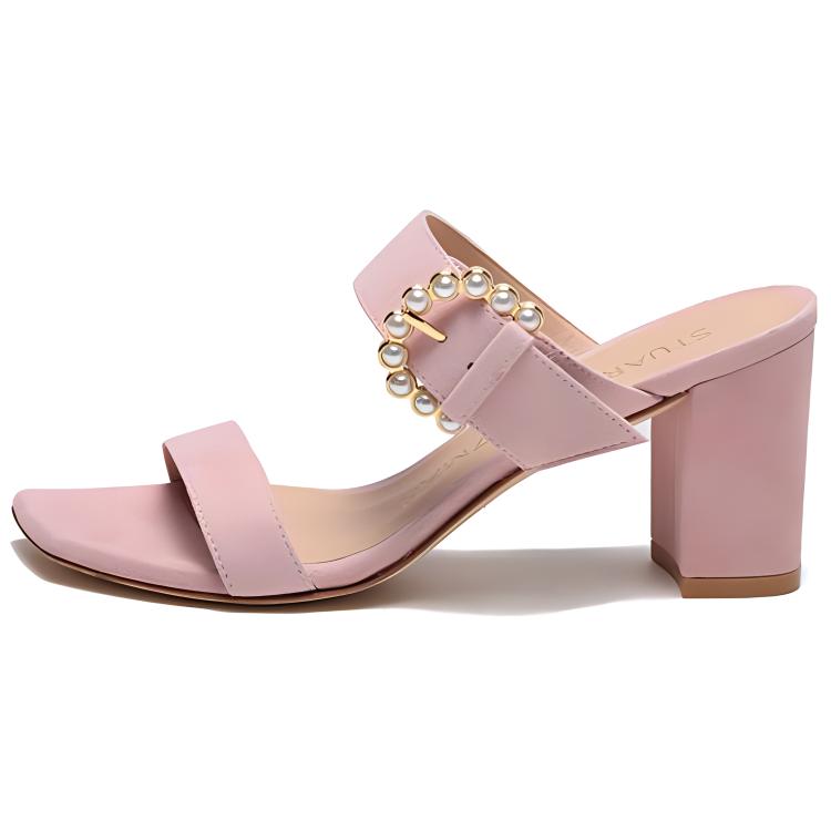 Stuart Weitzman /SW Slide Тапочки женские балетки розовые