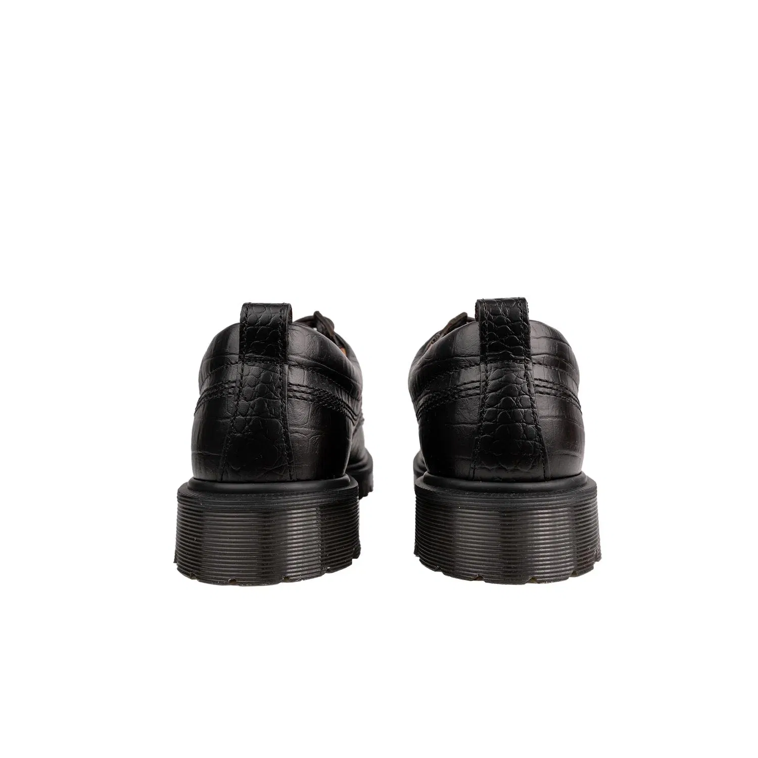 Dr Martens Мужские туфли Lowell темно-коричневого цвета — фото 4
