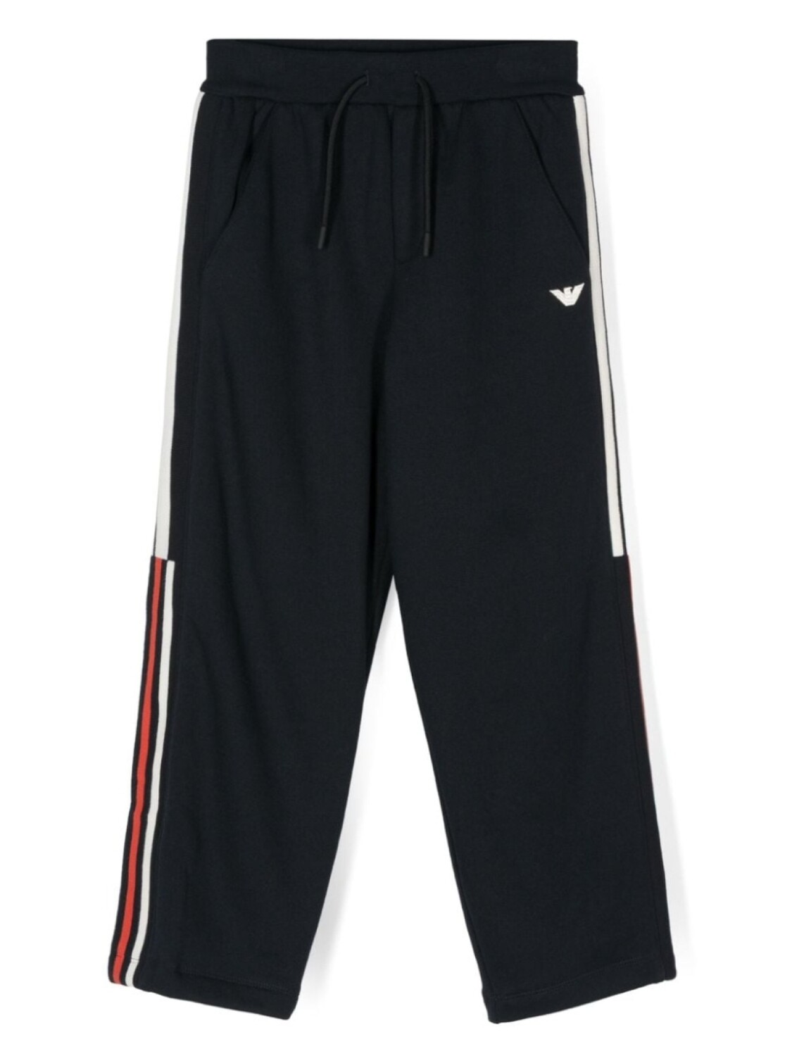 

Emporio Armani Kids трикотажные брюки с логотипом, синий