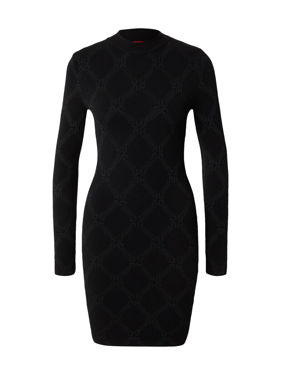 

Вязаное платье HUGO Knitted dress Slipsse, ночной синий
