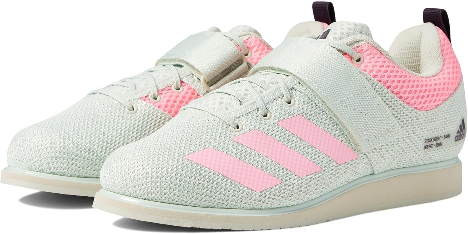 

Кроссовки для тяжелой атлетики Adidas Powerlift 5 для мужчин и женщин, зеленый/розовый/бордовый