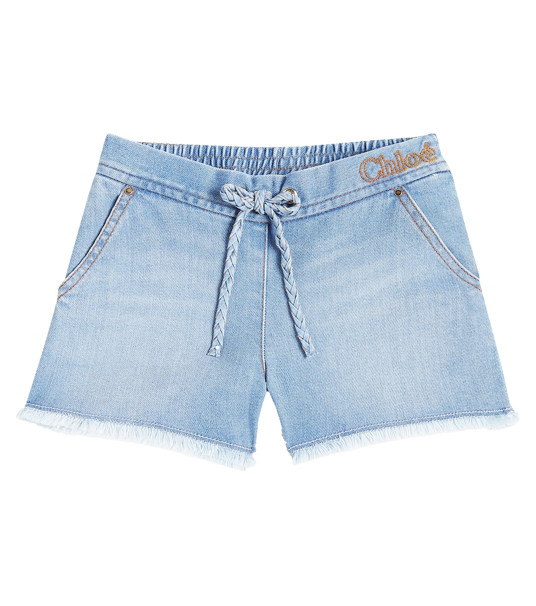 

Джинсовые шорты Chloé Kids, Bleach