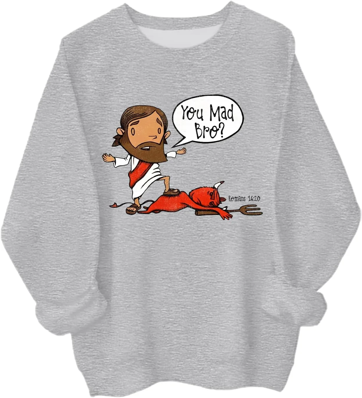 

Толстовка You Mad Bro Jesus для мужчин