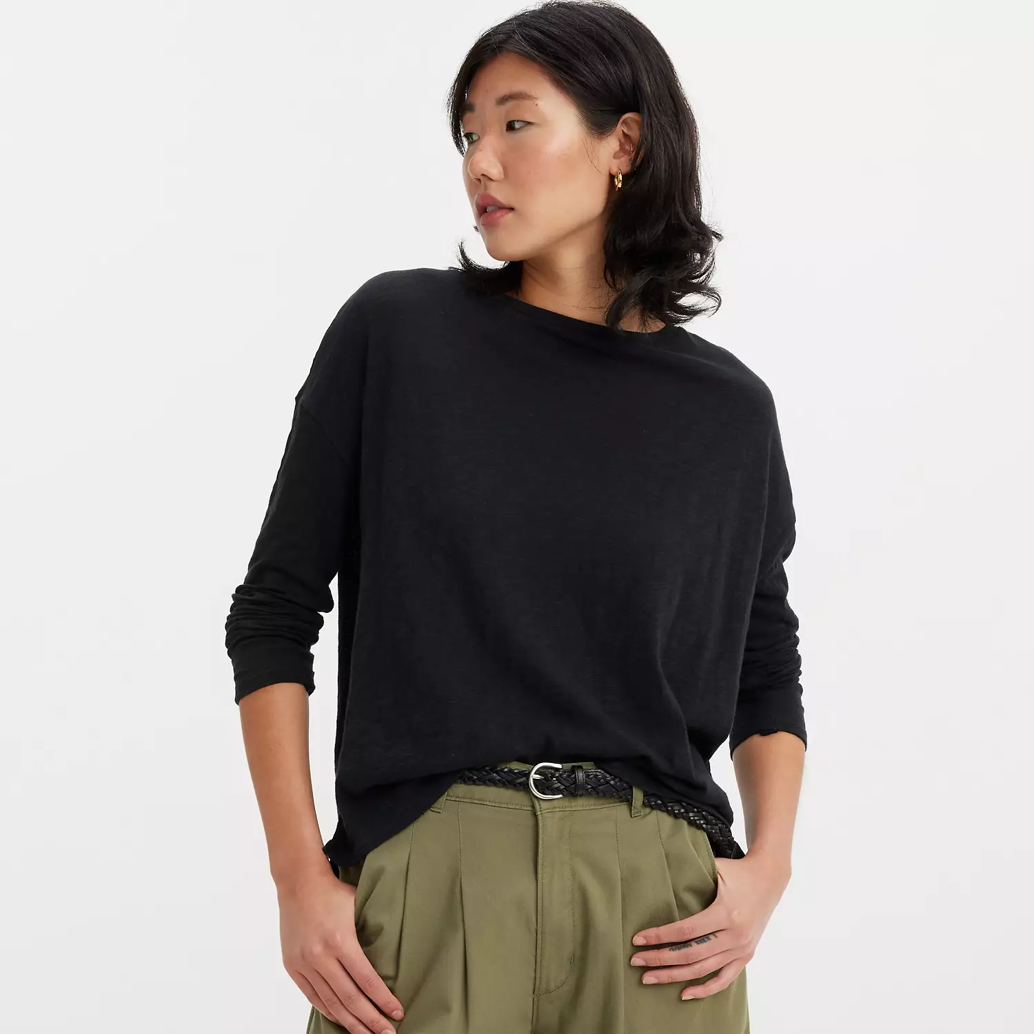 

Футболка с длинным рукавом «Марго» Levi's, цвет Anthracite Night - Black