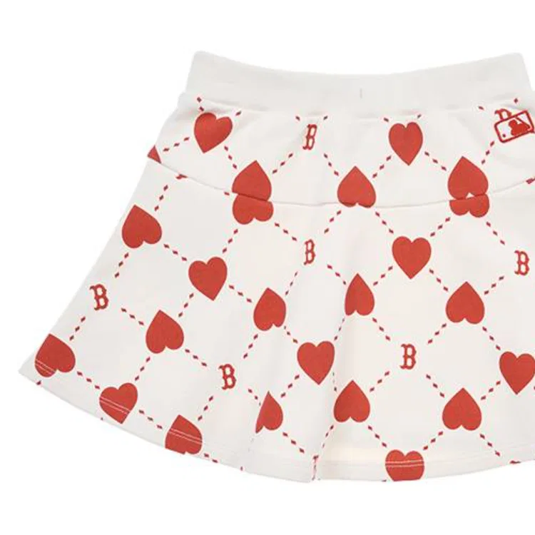 Юбка с логотипом MLB Light Beige — фото 3