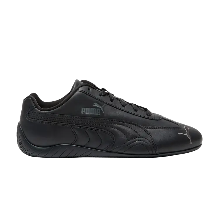 

Кроссовки Puma Speedcat 'Full Leather - Black Shadow Grey', черный