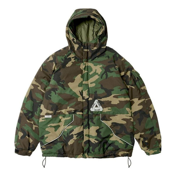 

Куртка fw23 p-tech hooded jacket 'olivegreen' Palace, зеленый