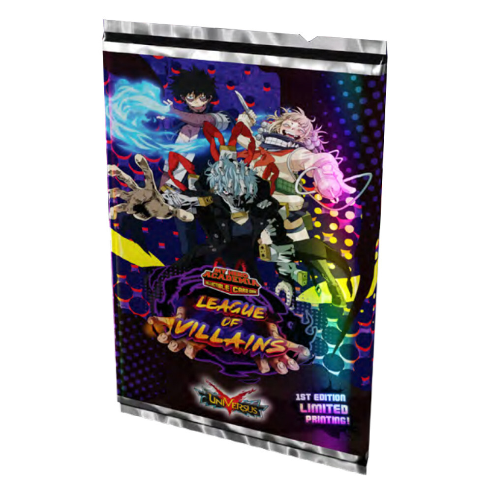 

Карточная игра Jasco Games My Hero Academia CCG: League of Villains - Booster Pack (1st Edition)