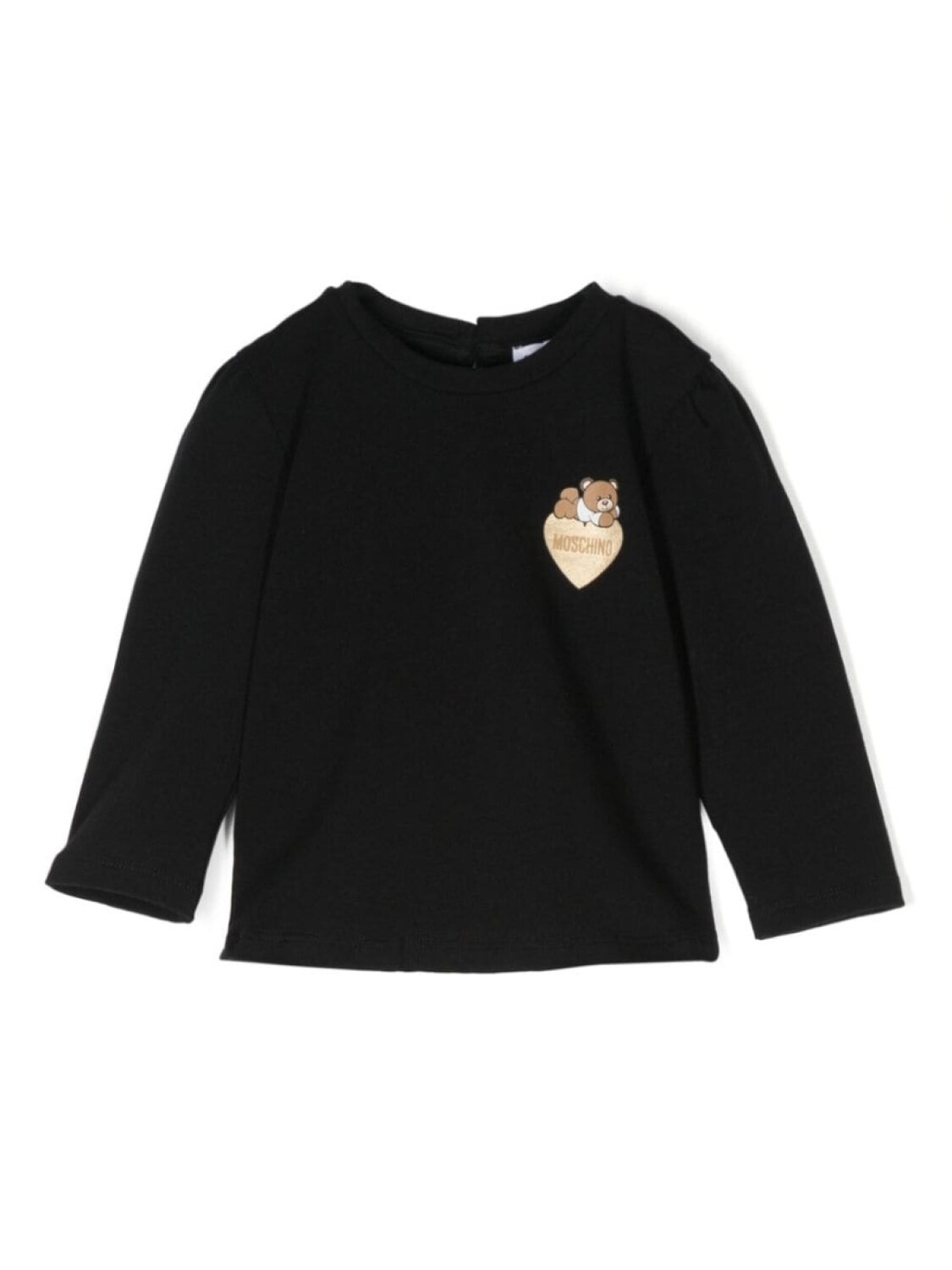 

Moschino Kids футболка с принтом Teddy Bear, черный