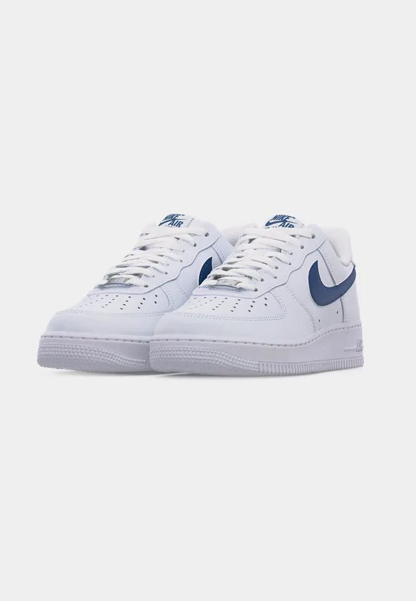 Учебные кроссовки air force 1-07 Nike Sportswear, White/Court Blue — фото 3
